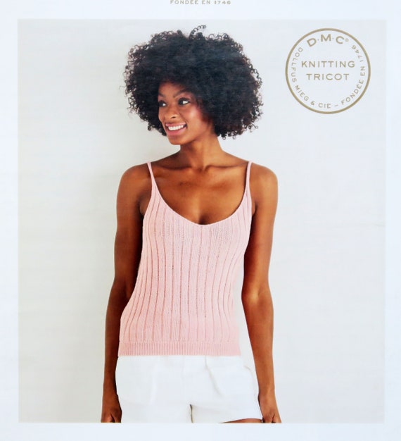 Maglia Maglieria Tricot Foglio Maglia DMC 7148 Top Da Donna