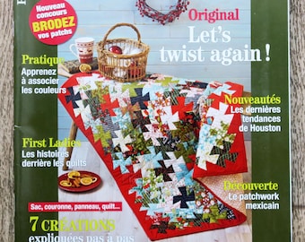 Practical Patchwork Magazine 12, patchwork magazine, patchwork pattern, patchwork plaid, patchwork panel, patchwork bag