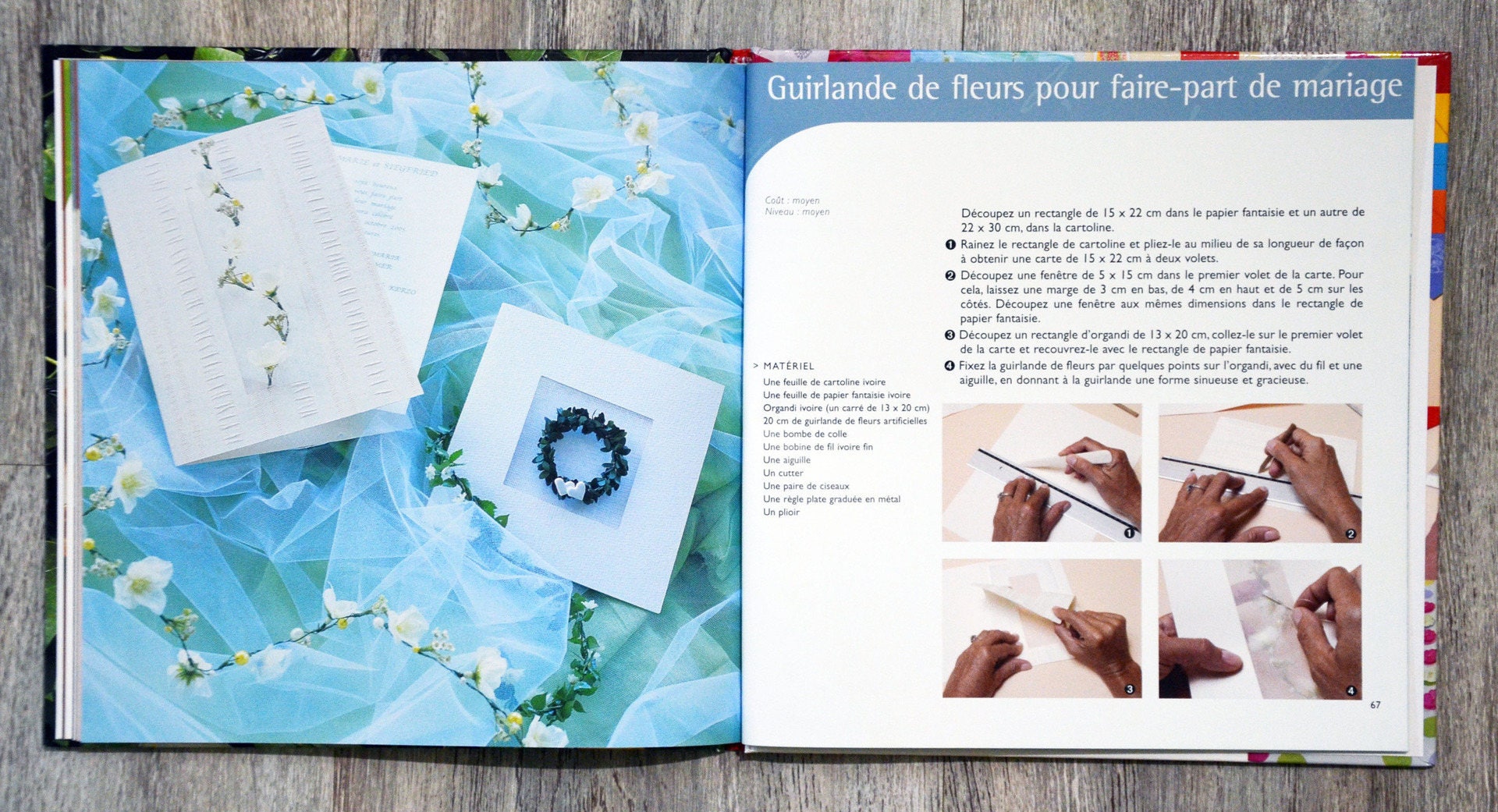 Cadre photo Cali en bois MDF blanc/bois clair avec 2 attaches et 1 pied  Ostaria - B Queen Market, image size:1920x1041