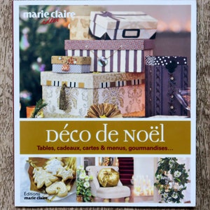 Livro de decoração de Natal, decoração de Natal, bordado de Natal, Natal, presentes de Natal, decoração de mesa, guloseimas de Natal