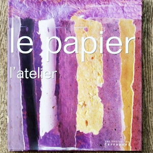 Boekpapier, de workshop, creatief vrijetijdsboek, papier maken, gekleurd papier, papiercreatie, knutselpapier