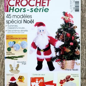 Magazine Passion crochet 2 HS / Spécial Noël, catalogue crochet, patron crochet, accessoires crochetés, Napperon au crochet, sapin