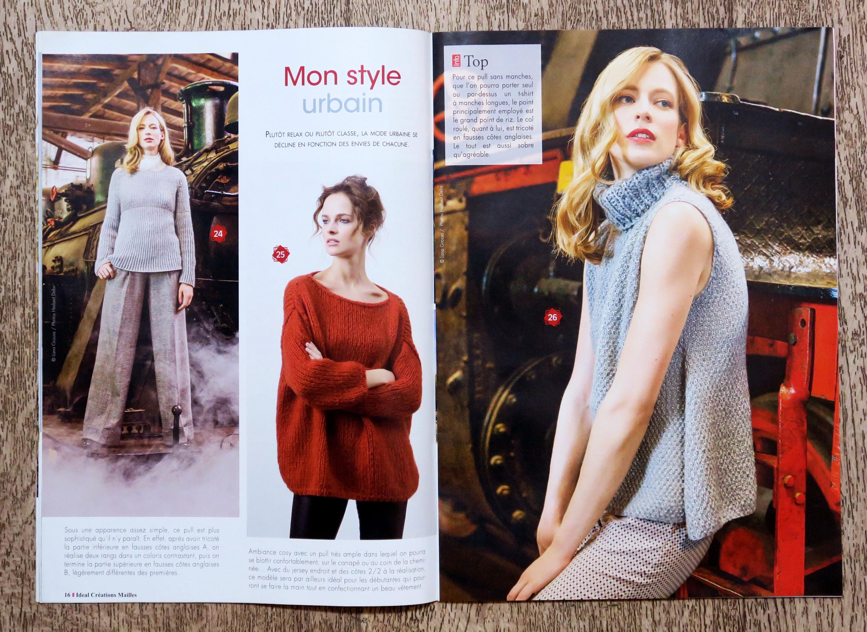 Magazine Idéal Tricot 39 Automne, magazine tricot, catalogue