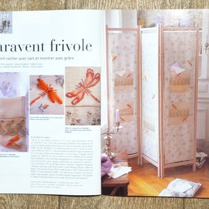 Magazine De fil en aiguille numéro spécial fil à vivre 1, magazine broderie, grilles broderie, revue broderie, magazine point de croix image 6