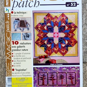 Magic patch 52 magazine, patchwork magazine, patchwork patroon, naai patroon, naai magazine, patchwork plaid, patchwork quilt