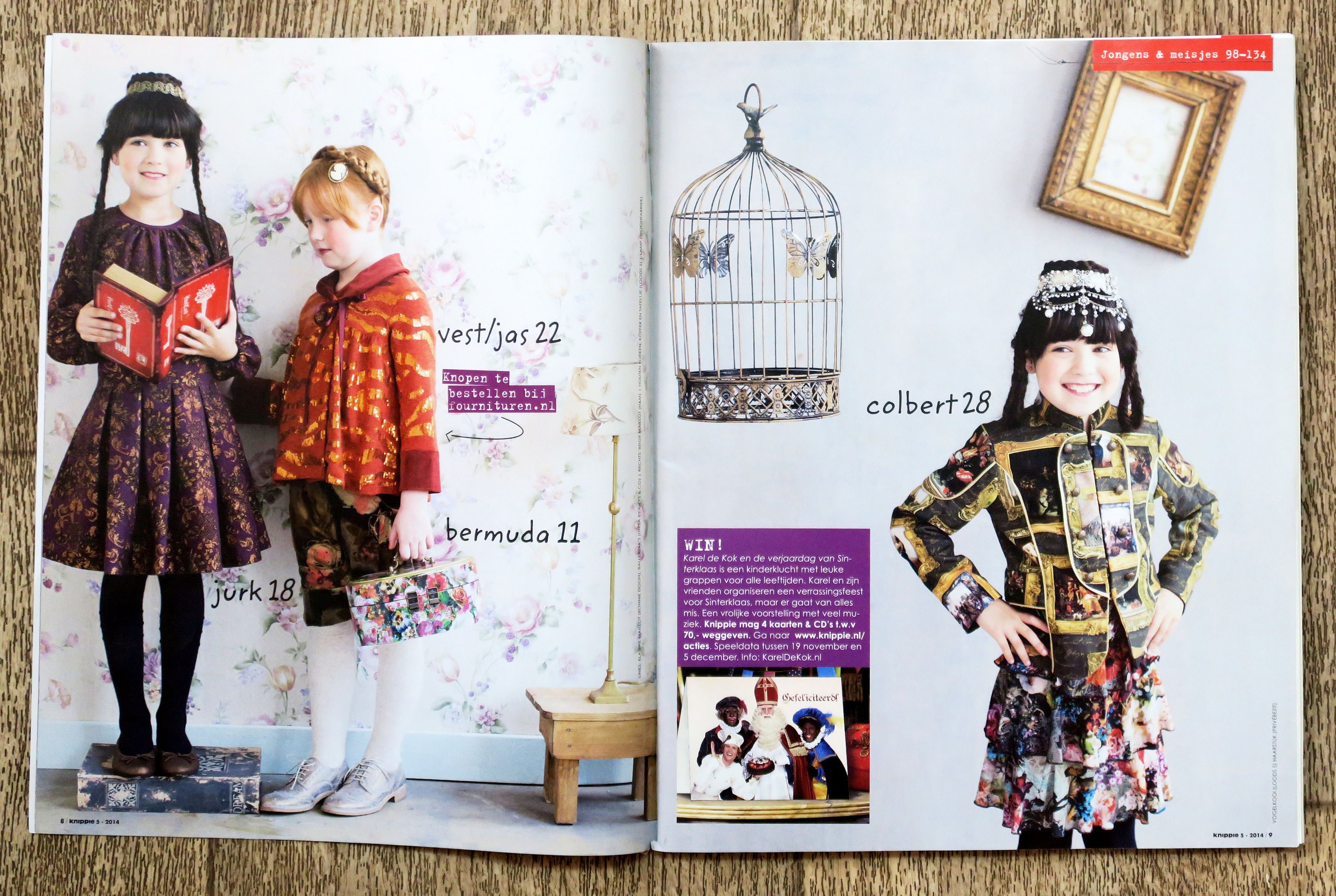 Knippie Sewing Magazine 5 / October-november 2014, Sewing Pattern,  Children's Pattern, Knipmode Children's Magazine, Dress Pattern, Pants  Pattern - Etsy, image size:3000x2013