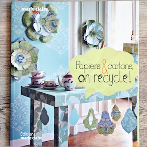 NEU / Papier- und Kartonbuch, wir recyceln!, Kartonbuch, Kartontechnik, Papierkreationen, Papierdekoration