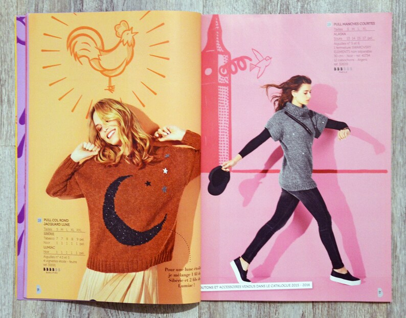 Magazine tricot Bergère de France 181 magazine tricot Etsy France