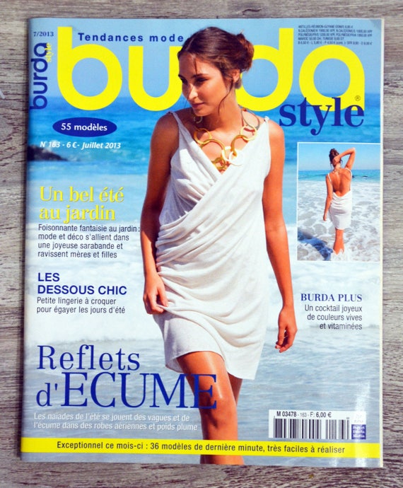 すぐったレディース福袋 (163), 2013 July Magazine Burda Sewing Sewing Magazine, 和洋裁材料