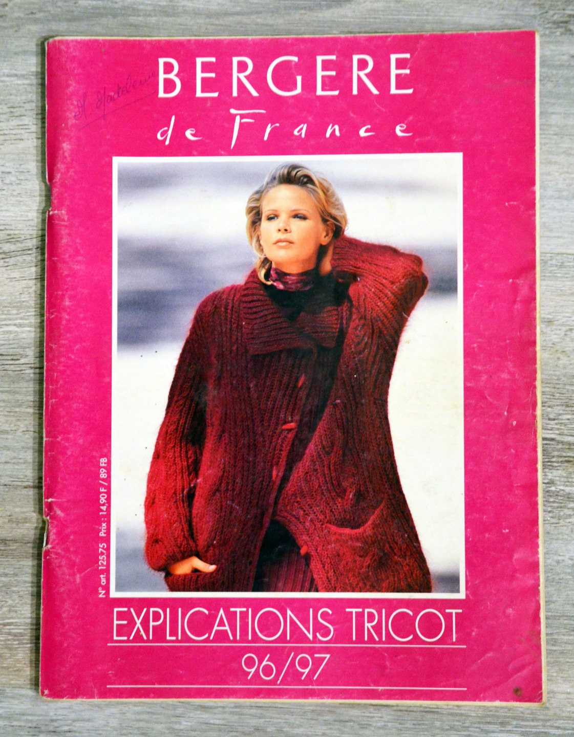 Magazine Explication Tricot Bergere De France 1996 1997 Etsy Magazine Explication Tricot Bergere De France 1996 1997 Etsy