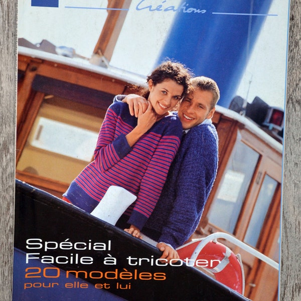 Magazine Phildar Créations 315 /Printemps, catalogue tricot, tricot printemps, catalogue Phildar, Tricot homme, tricot femme, pull homme