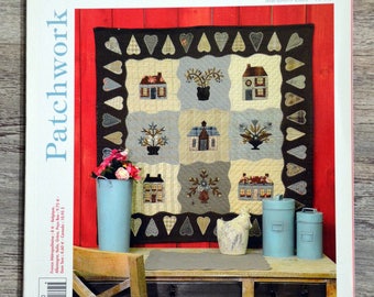 Quiltmania Magazine 70 / March-April 2009, patchwork magazine, patchwork pattern, quilt, sewing pattern, patchwork plaid