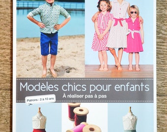 NEW / Book Chic models for children, sewing book, sewing pattern, sewing technique, children's sewing, children's pattern
