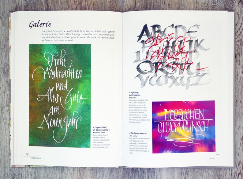 technical book writing technique learn calligraphy italic writing pen writing NEWbook calligraphy