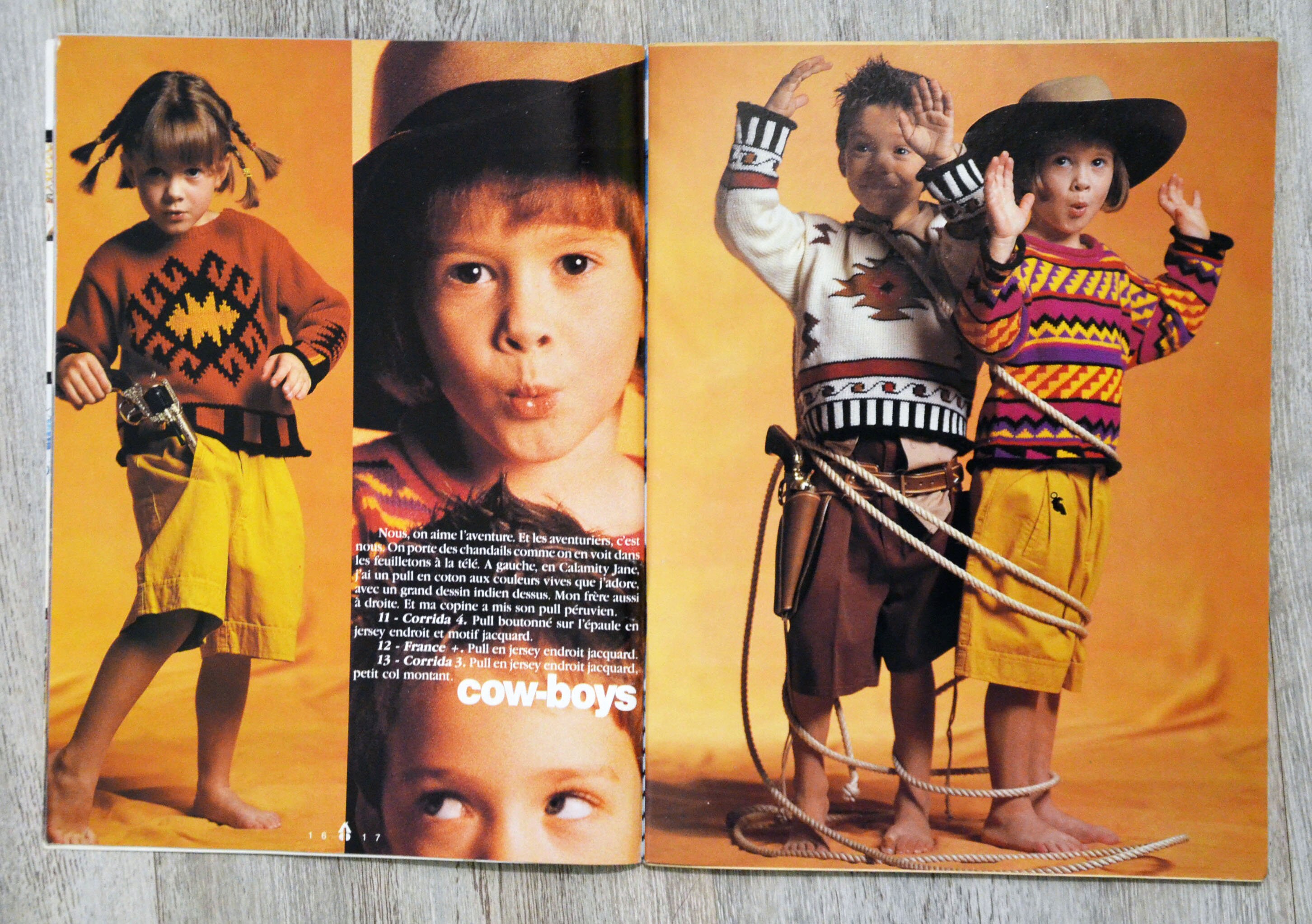 Catalogue Vintage De Laine Tricot Pingouin N°124 - Printemps-été 1990, Pour Enfants - Occasion