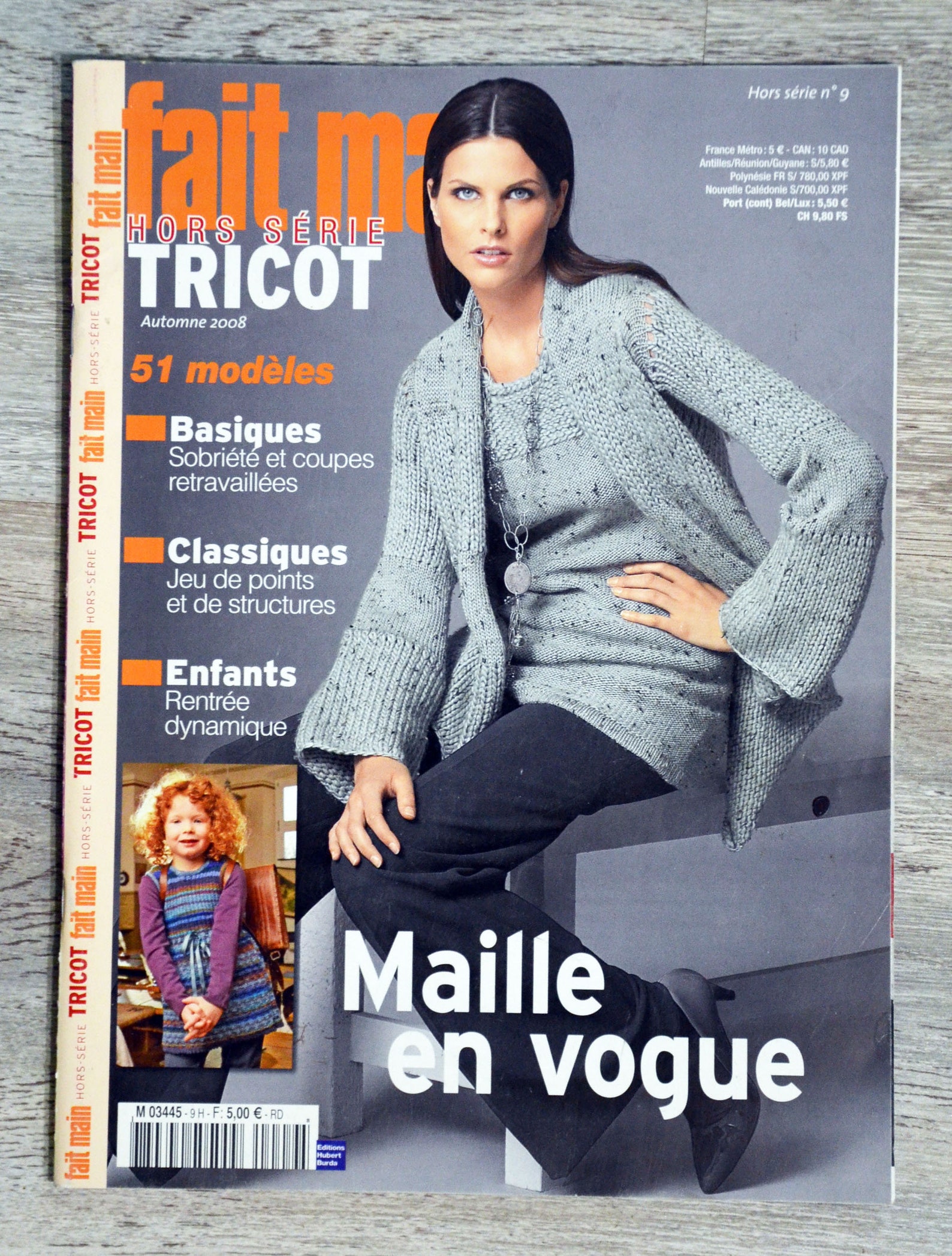 Magazine Fait main Tricot Hors série 9 / Automne 2008 patron - Etsy France