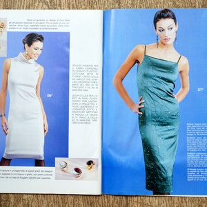 Magazine Modellina 41 / Fall-winter 1999-2000, magazine couture, pattern couture, magazine couture, pattern woman, pattern dress, pattern jacket image 6