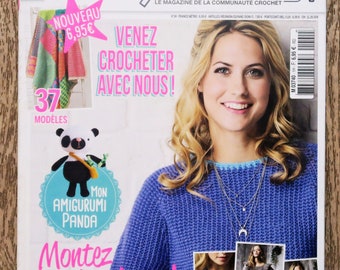 Handmade crochet magazine 1 / Spring 2019, crochet pattern, crochet explanations, crochet sweater, crochet stole, socks