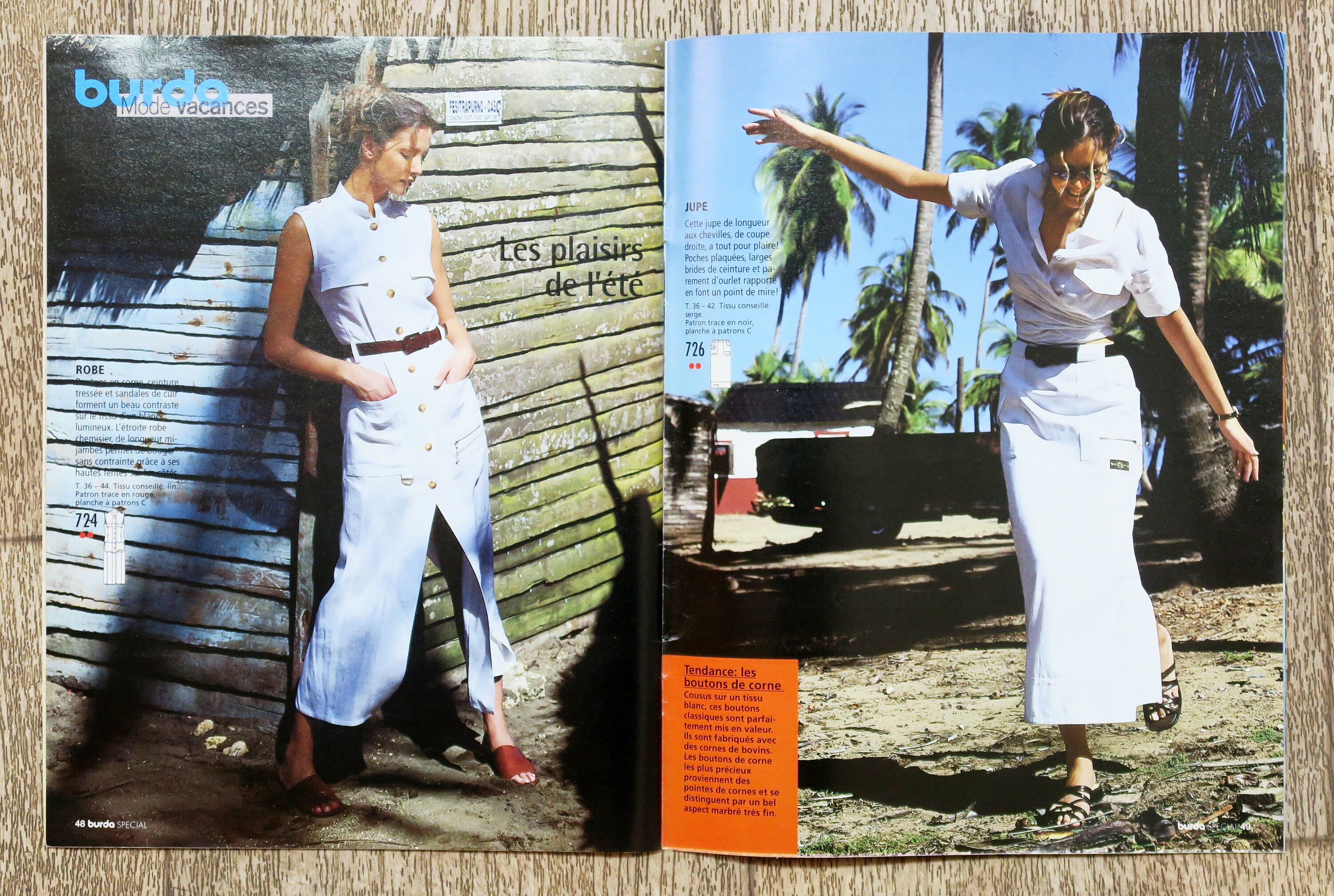 Magazine BURDA Mode Automne-hiver 1999 - Modèles Chic Chemisiers, Pantalons, Jupes Ville