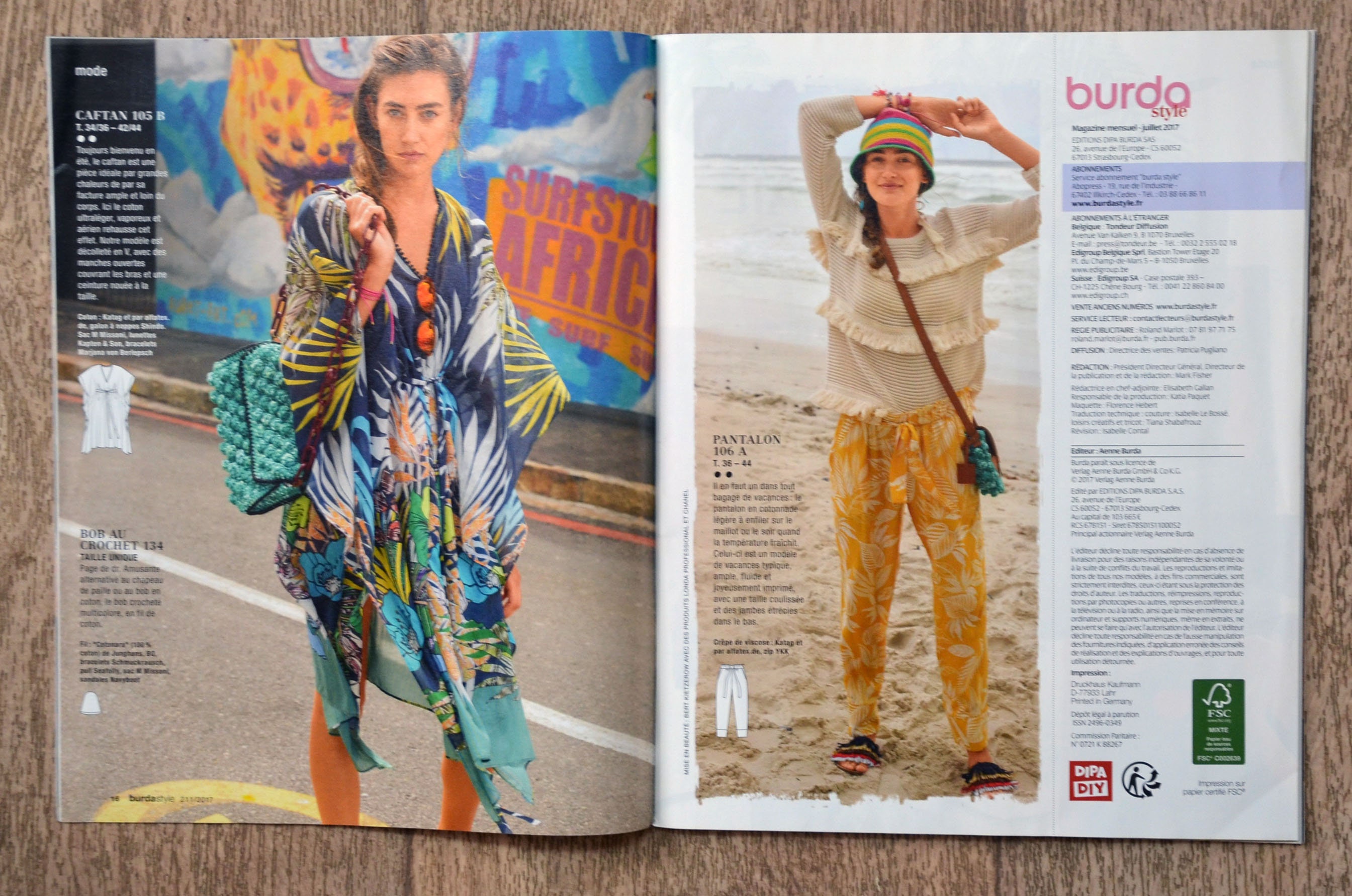 Magazine De Couture Knippmode Juillet 2008 Avec Patrons Femme - Neuf, Style Burda