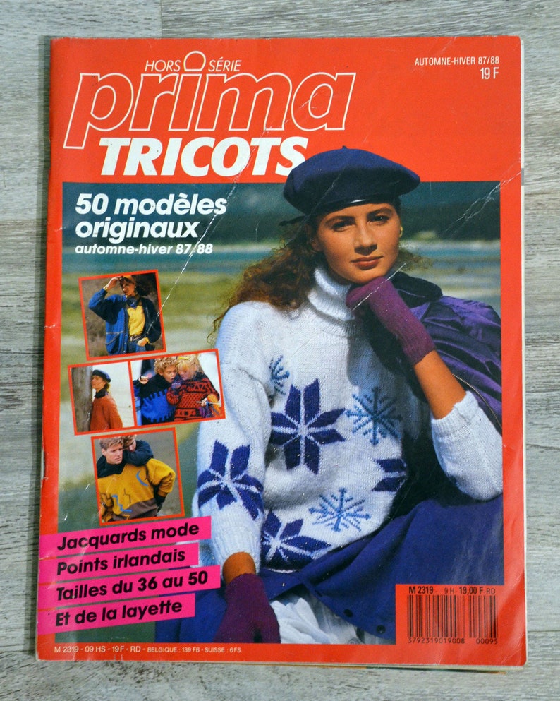 Out Of Series Magazine Prima Tricots Autumn Winter 87 88 Knitting Magazine Knitting Catalogue Vintage Knit Women S Knit Children S Knit Out Of Series Magazine Prima Tricots Autumn Winter 87 88 Knitting Magazine Knitting Catalogue Vintage Knit Women S Knit Children S Knit