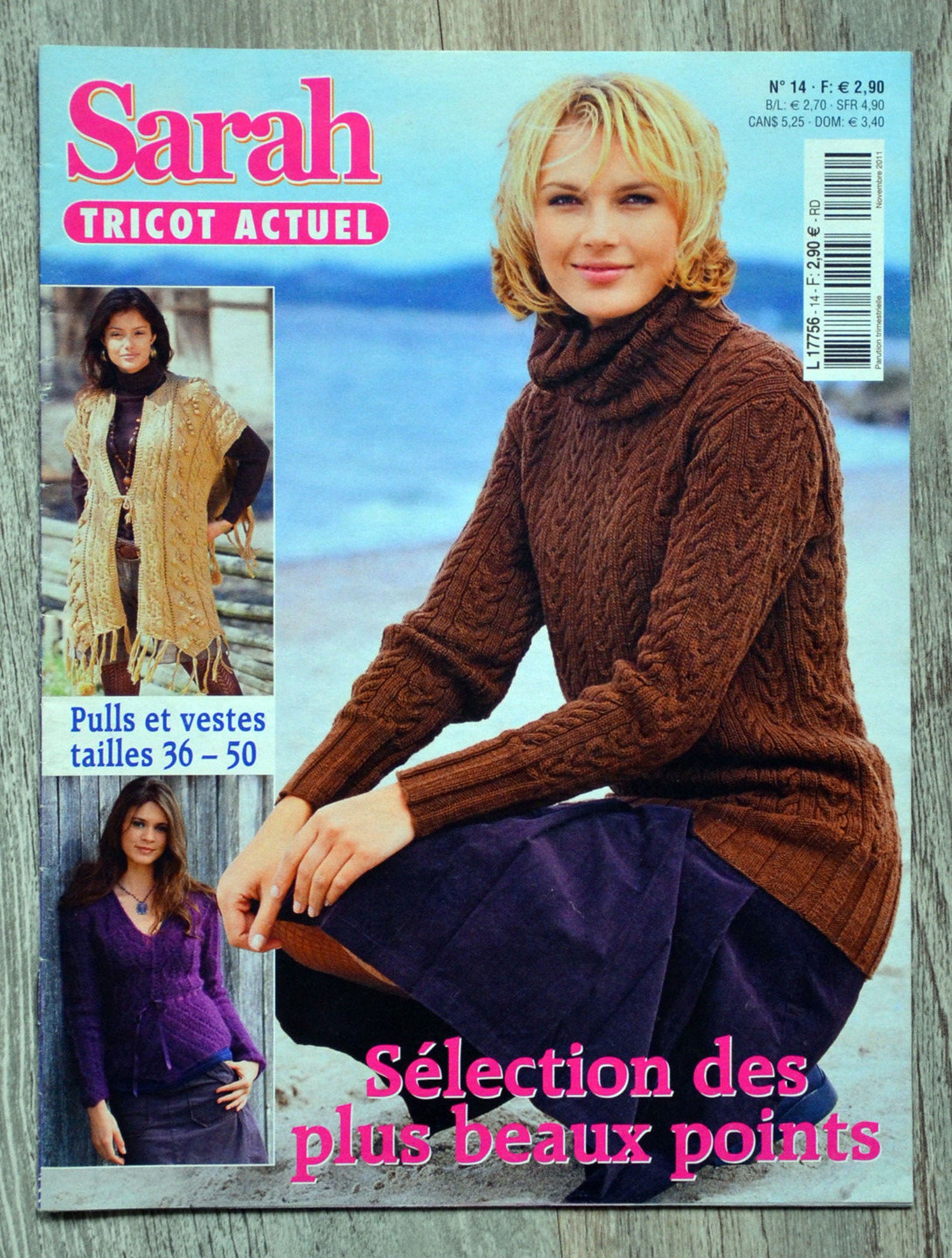 Magazine Sarah / Tricot actuel 14 magazine tricot catalogue | Etsy