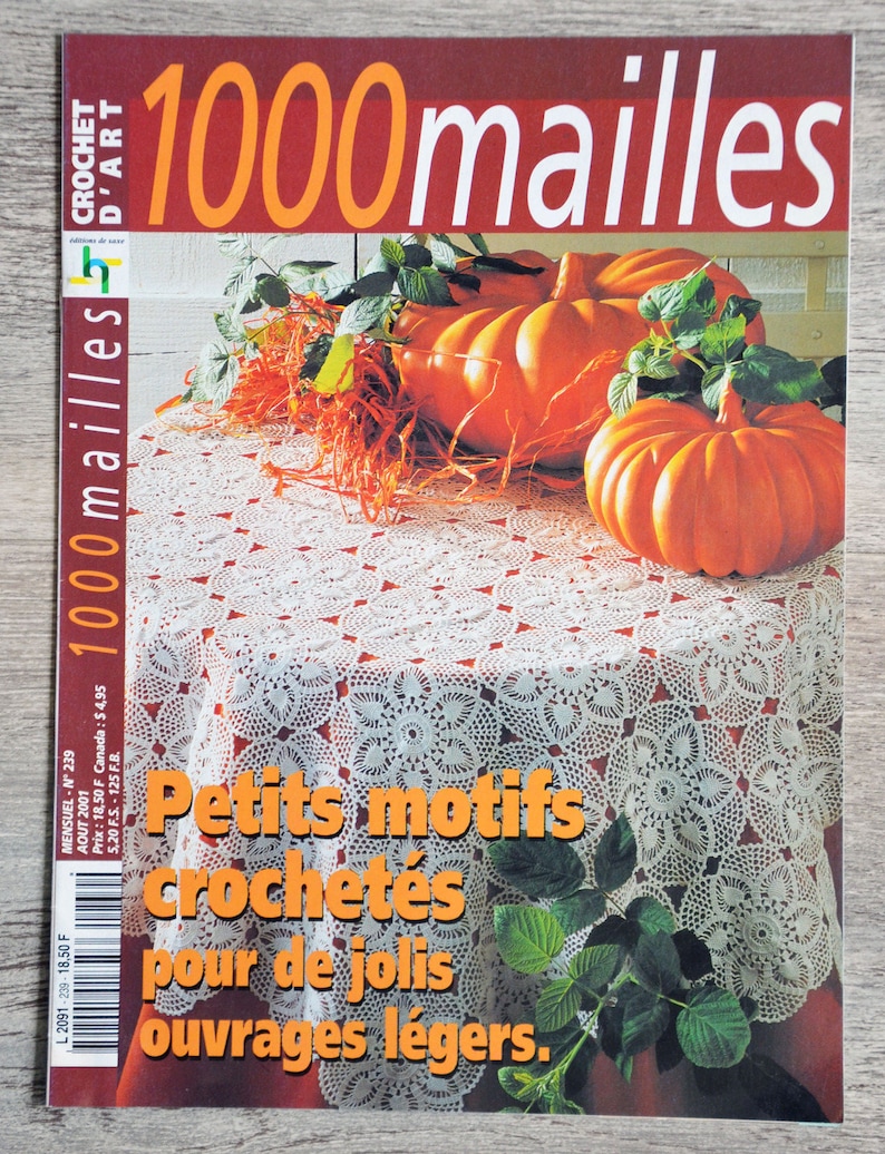 Magazine 1000 Mailles 239 / Petits motifs crochetés image 1