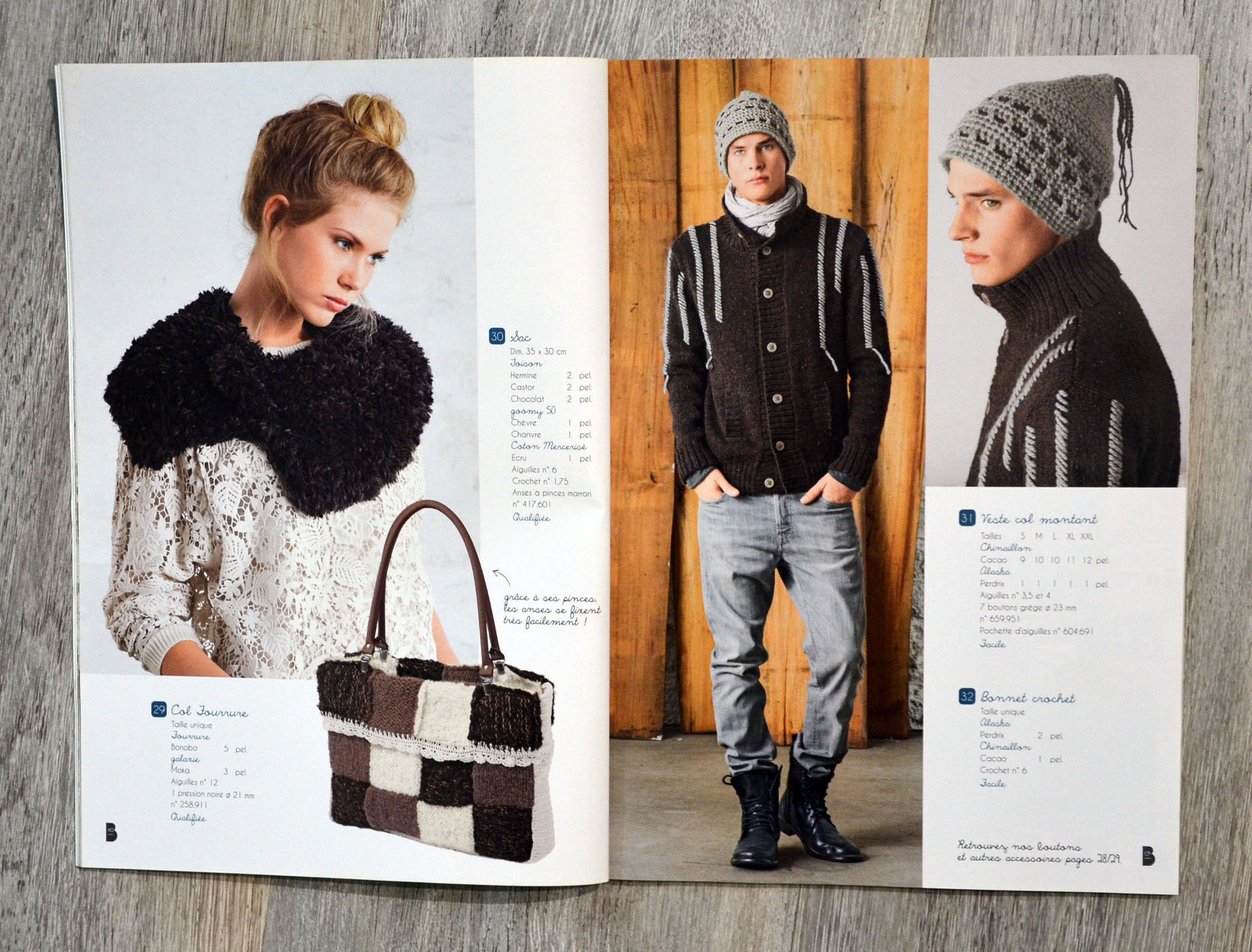 Bergère Knit Magazine From France 169 / Generation Mail, Knitting