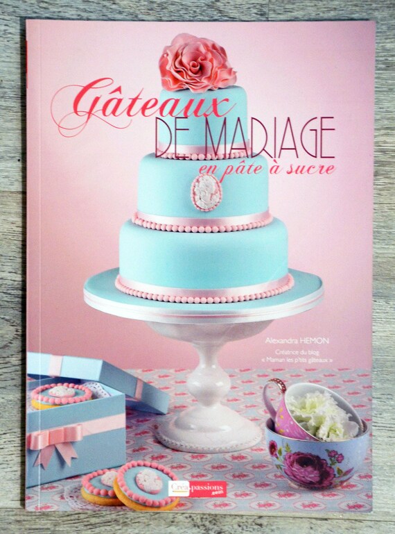 New Book Wedding Cakes Dough Sugar Pastry Cake Design Etsy