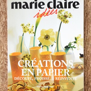 Libro Creaciones de papel: cortado, arrugado... reinventado, libro de ocio creativo, creación de papel, creaciones de cartón, decoración DIY