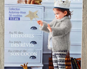 Bergère de France Magazine 176 / Fall-winter 0-2 years, knitting magazine, knitting review, knitting pattern, knitting instructions, children&#39;s knitting