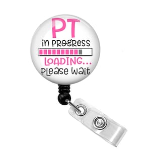 Physical Therapist Badge Reel - Physical Therapy Badge Reel - Physical Therapist Badge Holder - Physical Therapist Gift - PTA Badge Reel