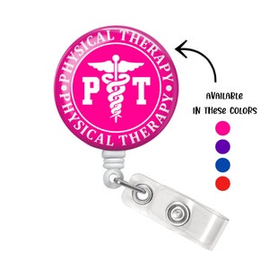 Physical Therapist Badge Reel Physical Therapy Badge Reel Physical  Therapist Badge Reel PTA Badge Reel Physical Therapist Caduceus -   Norway