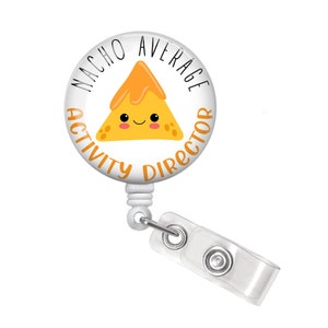 Activities Director Badge Reel - Activity Director Badge Reel - Activities Assistant Badge Reel - Activity Assistant Badge Reel - Nacho