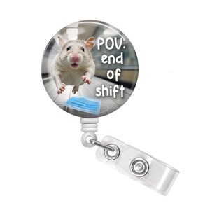 Nurse Badge Reel - Funny Nurse Badge Reel - Nurse Badge Holder - Funny Nurse Badge Holder - Nurse Gift