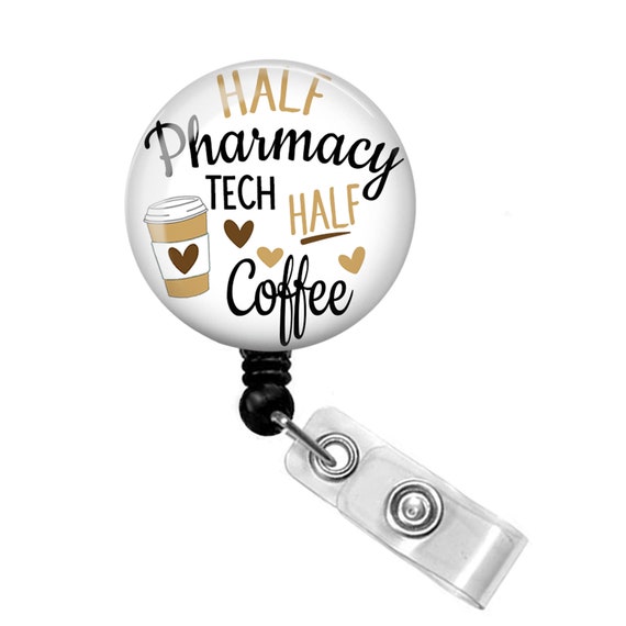 Pharmacy Tech Badge Reel Pharmacy Badge Reel Pharmacy Technician