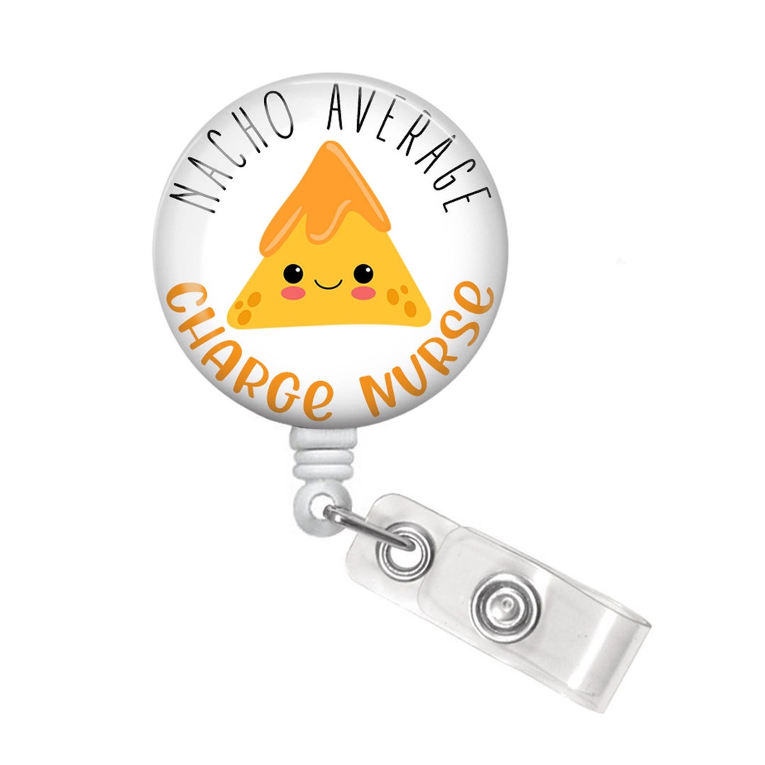 Charge Nurse Badge Reel - Charge Nurse Badge Holder - Charge Nurse Gift ...
