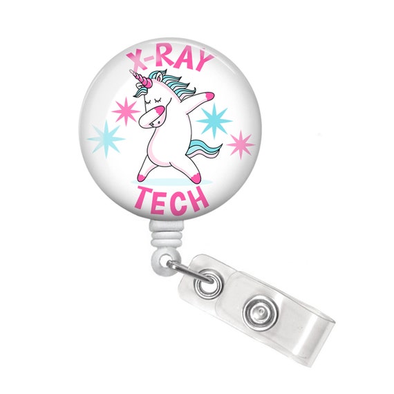 Rad Tech Badge Holder Radiology Badge Reel Xray Tech Badge Reel Rad Tech  Badge Reel Radiology Unicorn Radiology Squad 