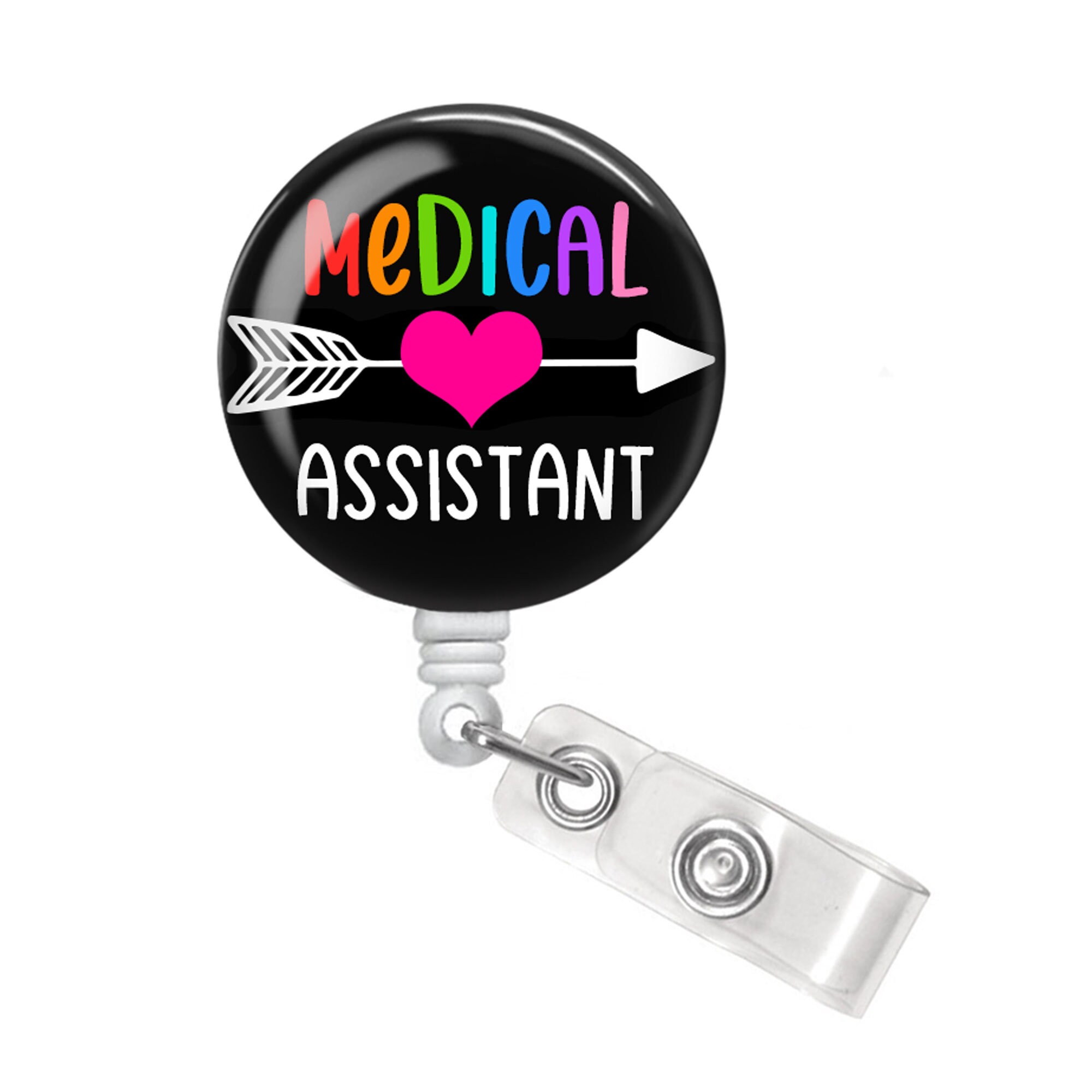CMA Badge Reel Medical Assistant Badge Reel Medical Assistant Badge Holder  CMA Badge Holder Medical Assistant Arrow Heart Badge Reel -  Norway