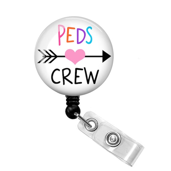 Pediatric Nurse Badge Reel Pediatric Nurse Badge Holder Pediatric Nurse  Gift Nurses Week Pediatrics Badge Reel Peds Crew -  Norway