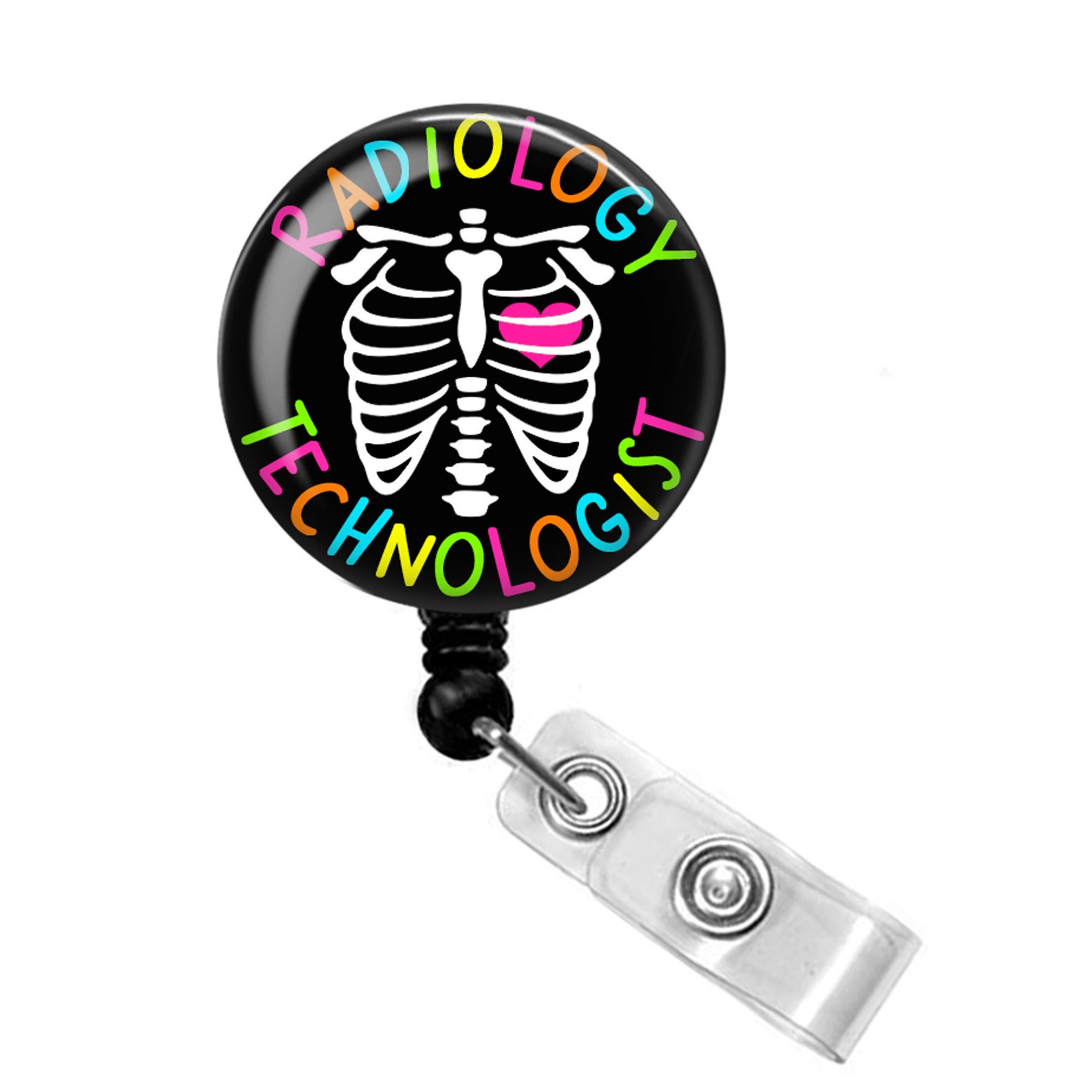 Radiology Badge Reel Radiology Badge Holder Xray Tech Gift Etsy