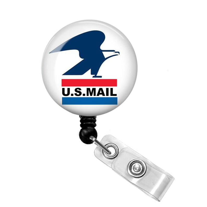 Postal Worker Badge Reel USPS Badge Holder USPS Badge Reel Etsy