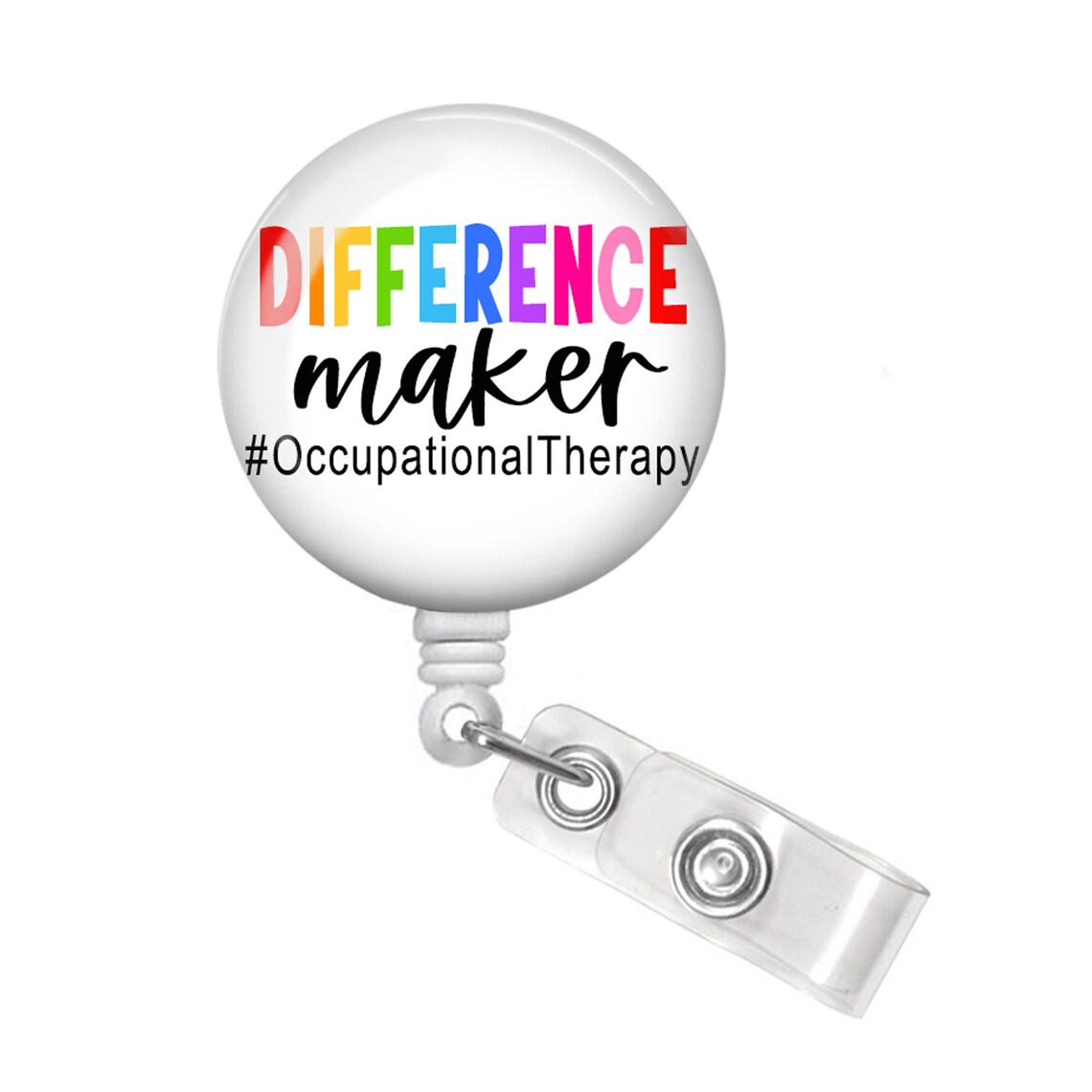 OT Badge Reel Occupational Therapy Badge Reel Occupational Etsy