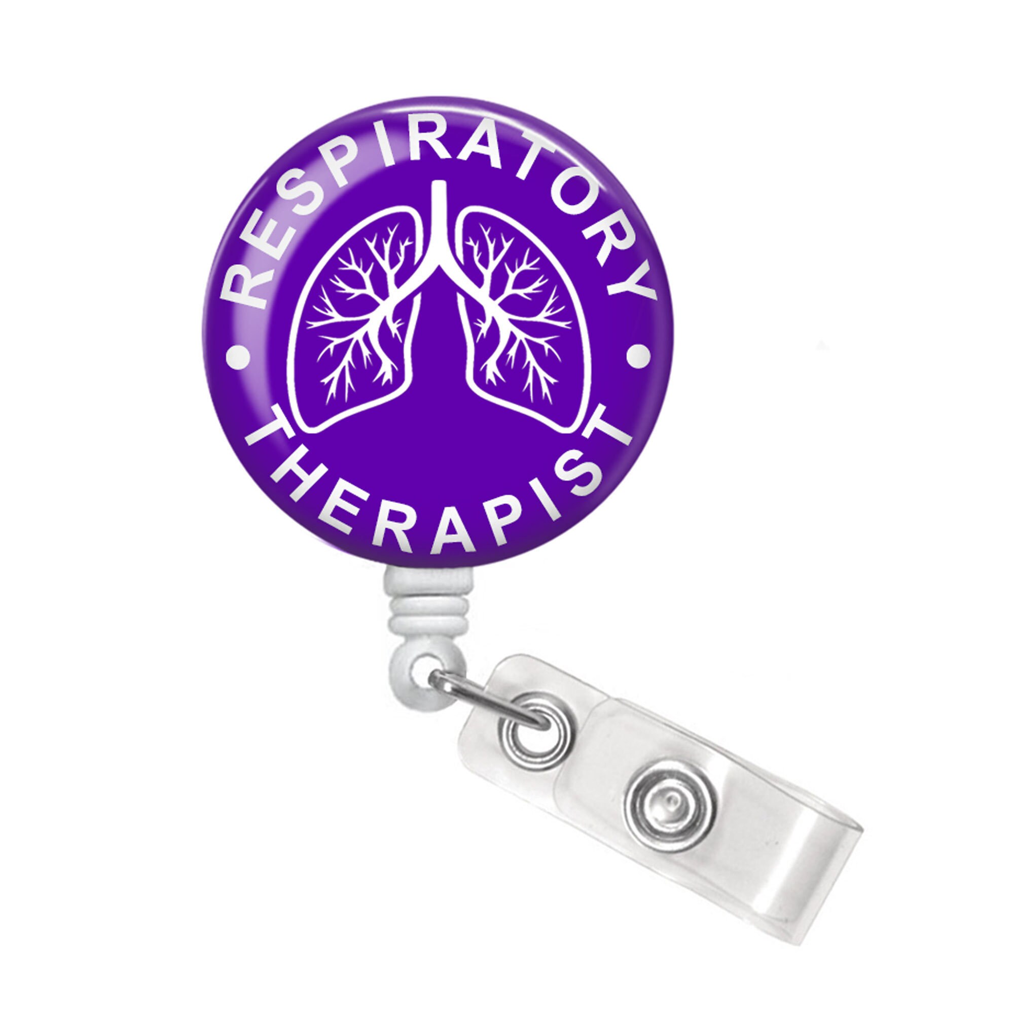 Respiratory Therapist Badge Reel Respiratory Therapy Badge Etsy