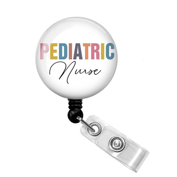 Pediatric Nurse Badge Reel Pediatric Nurse Badge Holder Pediatric Nurse  Gift Nurses Week Pediatrics Badge Reel -  Canada