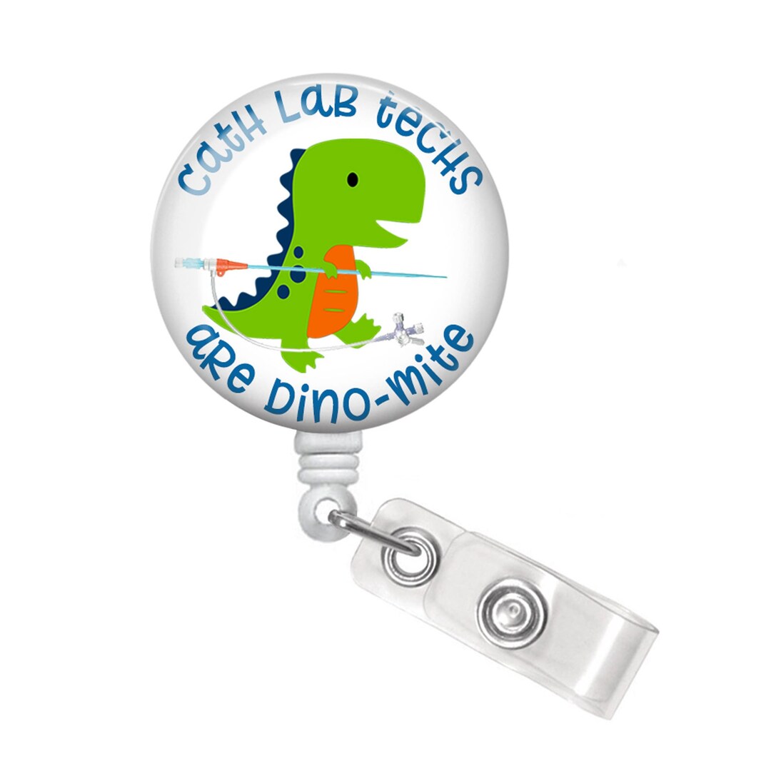 Cath Lab Badge Holder Cath Lab Badge Reel Cath Lab Tech Etsy