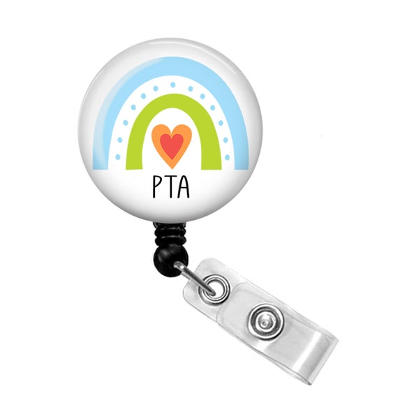 Physical Therapist Assistant Badge Reel - Physical Therapy Badge Reel - Physical Therapy Badge Holder - PTA Badge Holder - PTA Badge Reel