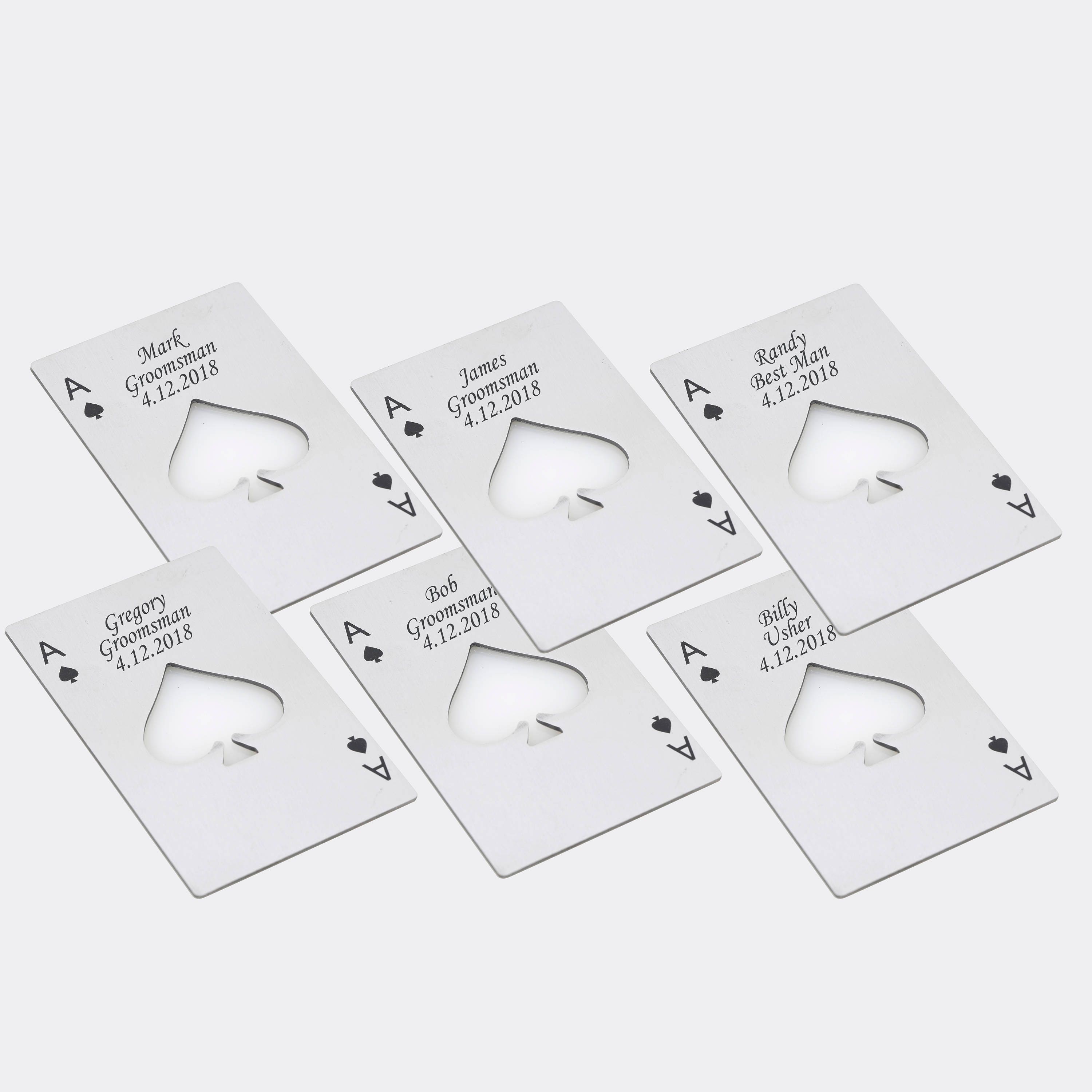 Personalized Bottle Opener Wallet Size Bottle Opener