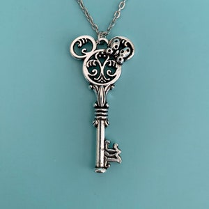 Mickey mouse key necklace discount