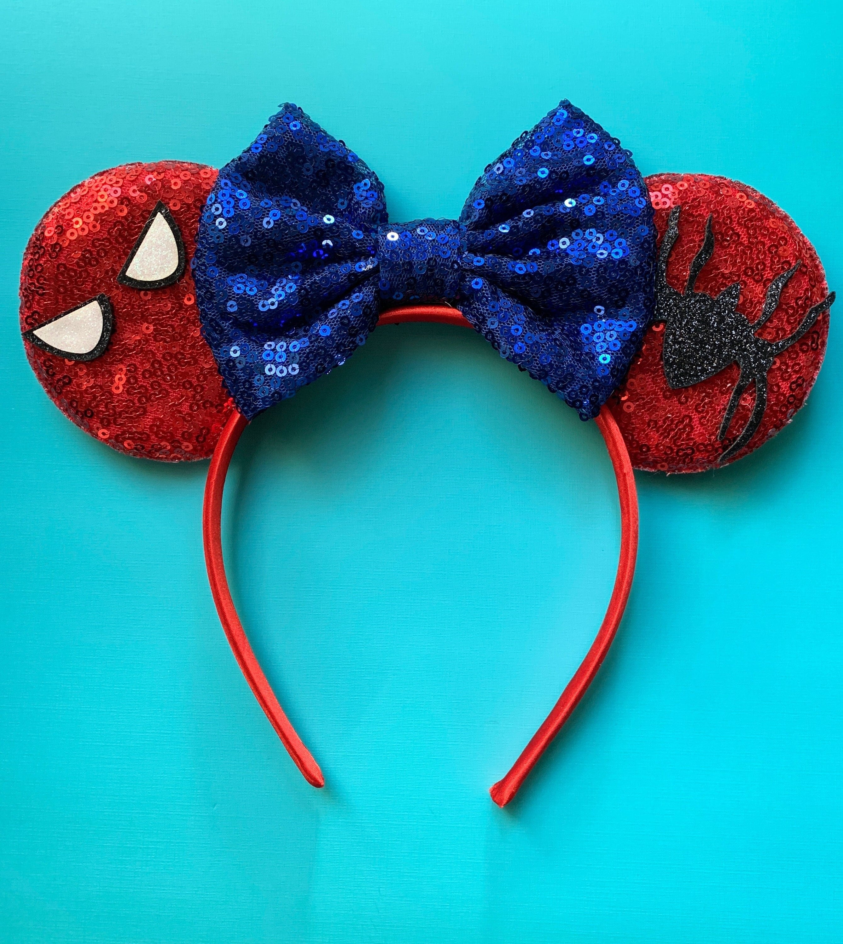 Spider-man Ears With Bow | Affordable Mickey Marvel 